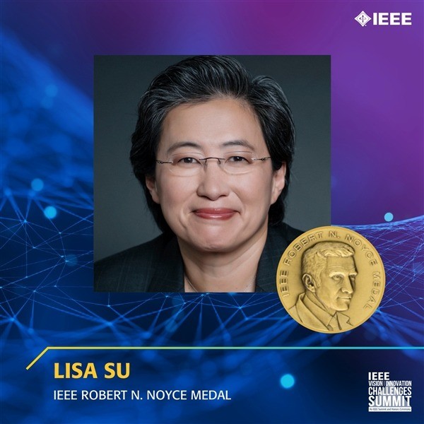苏姿丰获得Robert N. Noyce奖章，她也是第一位获得IEEE最高半导体奖的女性.jpg